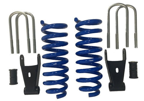 Ford Racing 2021+ Ford F-150 2WD/4WD Regular Cab / Super Cab / Super Crew Complete Lowering Kit - M-3000-H4B