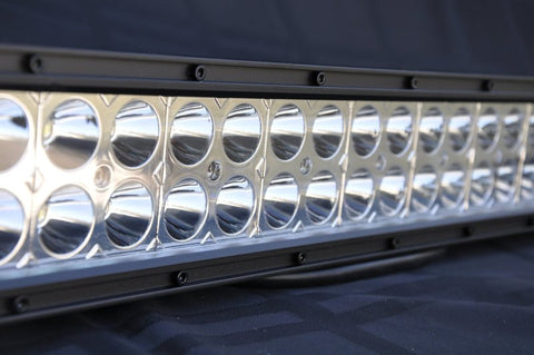 DV8 Offroad Chrome Series 12in Light Bar 72W Flood/Spot 3W LED - B12CE72W3W
