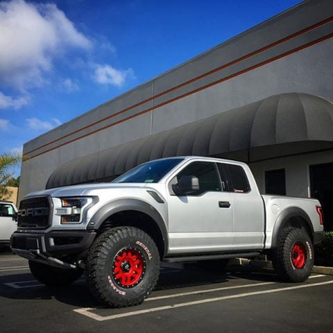 Camburg Ford Raptor 17-20 2.0in Spring Preload Spacer Kit (Red) - CAM-110138-RED