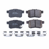 Power Stop 09-10 Acura TSX Rear Z17 Evolution Ceramic Brake Pads w/Hardware - 17-1336