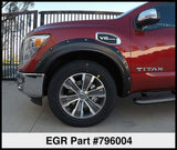 EGR 2017 Nissan Titan Bolt-On Look Fender Flares - Set - 796004
