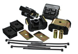 Energy Suspension GM Complete Engine & Trans Mount - Black - 3.1126G