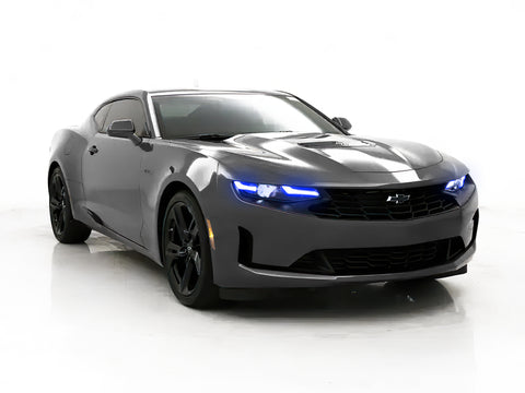 Oracle 19-21 Chevy Camaro LS/LT RGB+A Headlight DRL Kit - ColorSHIFT w/o Controller - 1418-334