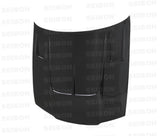 Seibon 90-94 Nissan Skyline R32 (BNR32) TT Carbon Fiber Hood - HD9094NSR32-TT