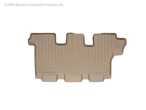 WeatherTech 09+ Kia Borrego Rear FloorLiner - Tan - 451823