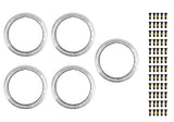 Ford Racing 2021+ Bronco Beadlock Trim Ring Kit - Gray - M-1021K-BLG