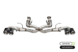 Corsa 20-25 Chevrolet Corvette C8 RWD 3in Xtreme Cat-Back Exhaust w/4.5in Carbon Fiber Polished Tips - 21102CF