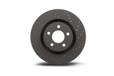 Hawk Talon 2002 Audi A4 Sedan Drilled and Slotted Front Brake Rotor Set - HTC4743