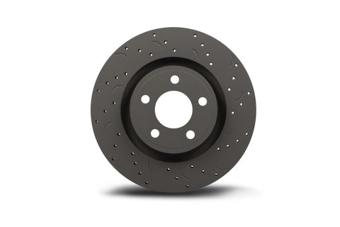 Hawk Talon 2002 Audi A4 Sedan Drilled and Slotted Front Brake Rotor Set - HTC4743
