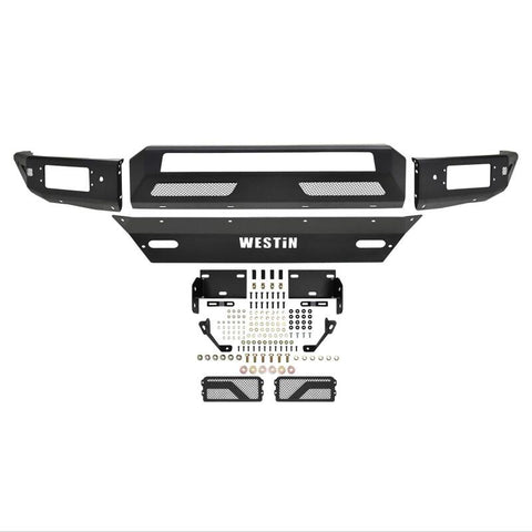 Westin 16-19 Chevy/GMC Silverado/Sierra 1500 Pro-Mod Front Bumper - Textured Black - 58-41005