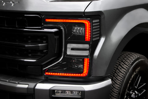 Oracle 2022 Ford F250/350 Super Duty Dynamic ColorSHIFT Headlight DRL Kit w/Switchback - 1449-332