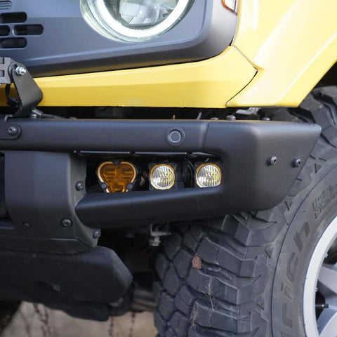 KC HiLiTES 2021+ Ford Bronco FLEX ERA 3 Dual Mode SAE Fog Light Pocket Kit - 97168