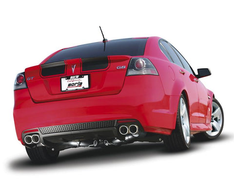 Borla 08-09 Pontiac G8/GT 6.0L 8cyl SS Catback Exhaust w/ X Pipe - 140287