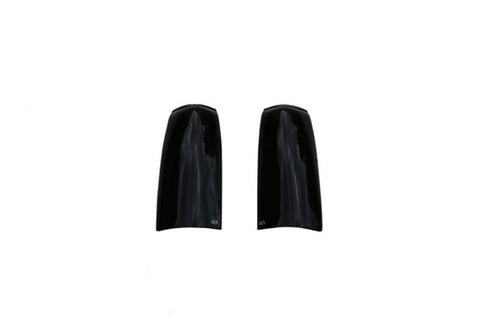 AVS 88-99 Chevy CK Tail Shades Tail Light Covers - Black - 33814
