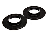 Energy Suspension Universal 2 3/16in ID 4 9/16in OD 5/8in H Black Coil Spring Isolators (2 per set) - 9.6116G