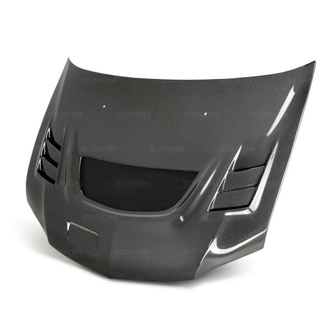 Seibon 03-07 Mitsubishi Evo 8 & 9 CW Carbon Fiber Hood - HD0305MITEVO8-CW