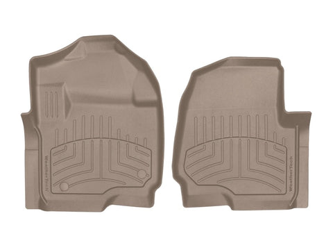 WeatherTech 15-16 Ford Explorer Front FloorLiner HP - Tan - 457041IM