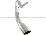 aFe Atlas 5in DPF-Back Aluminized Steel Exh Sys, Ford Diesel Trucks 08-10 V8-6.4L (td) Polished tip - 49-03054-P