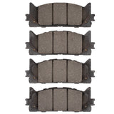 DFC 07-18 Toyota Camry Hybrid Front 4000 Hybridynamic Brake Pads - 4000-1293-00