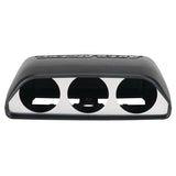 Autometer 08-11 Dodge Challenger Black Triple Dash Pod - 5287