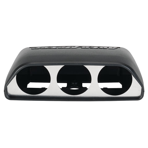 Autometer 08-11 Dodge Challenger Black Triple Dash Pod - 5287