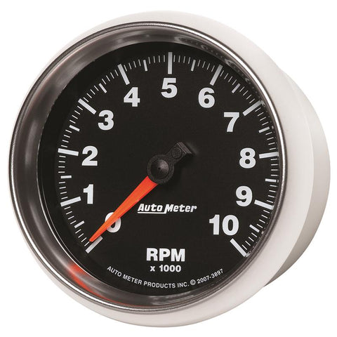 Autometer GS 3-3/8in 10000 RPM In-Dash Tachometer Gauge - 3897