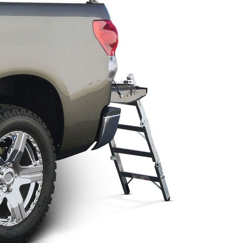 Westin Truck-Pal Tailgate Ladder - Aluminum - 10-3000
