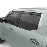 EGR 2022+ Toyota Tundra In-Channel Window Visors Front/Rear Set Dark Smoke - 575401