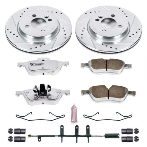 Power Stop 07-08 Mini Cooper Front Z26 Street Warrior Brake Kit - K5780-26