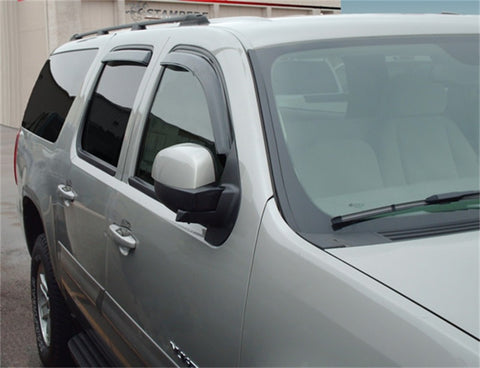 Stampede 16-21 Chevrolet Malibu Snap-Inz Sidewind Deflector 4pc - Smoke - 41067-2