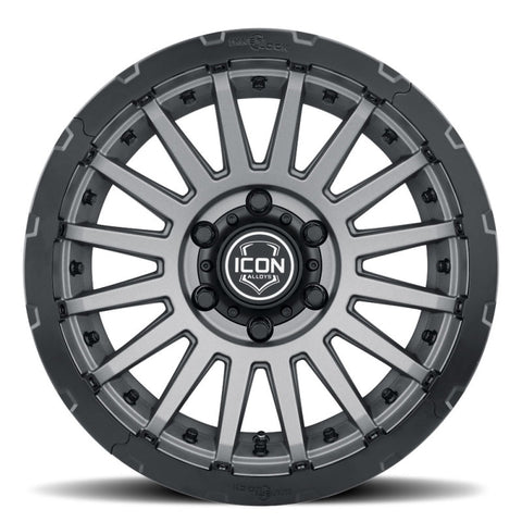 ICON Recon Pro 17in. Halo Rock Ring Kit - Black - 192051B