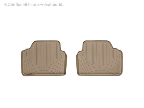 WeatherTech 06-12 BMW 328xi Rear FloorLiner - Tan - 451462