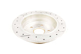 DBA 02-08 Lexus ES300 Rear Street Series Drilled & Slotted Rotor w/Gold Hat - DBA2707X