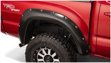 Bushwacker 05-15 Toyota Tacoma Fleetside Pocket Style Flares 2pc 73.5in Bed - Black - 31052-02