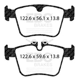 EBC 2020+ Jaguar I-Pace Electric Yellowstuff Rear Brake Pads - DP42411R