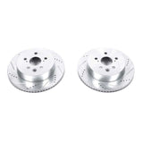 Power Stop 2006 Lexus GS300 Rear Evolution Drilled & Slotted Rotors - Pair - JBR1148XPR
