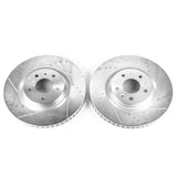 Power Stop 83-96 Buick Century Front Evolution Drilled & Slotted Rotors - Pair - AR8217XPR