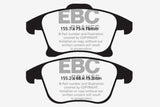 EBC 13+ Ford Fusion 1.6 Turbo Greenstuff Front Brake Pads - DP22159