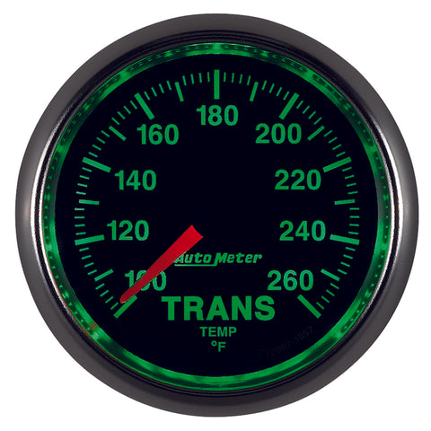 Autometer GS 100-260 degree Electronic Trans Temperature Gauge - 3857
