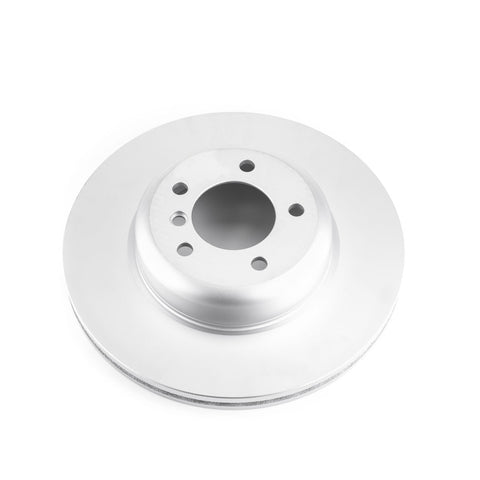 Power Stop 08-13 BMW 135i Front Evolution High Carbon Geomet Coated Rotor - EBR1215EVC