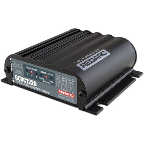 REDARC DC/DC 3-Stage In-Vehicle Battery Charger - 12V 20A - BCDC1220