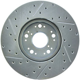 StopTech 01-05 Lexus IS300 / 02-10 Lexus SC430 Sport Slotted & Drilled Front Left Rotor - 227.44083L