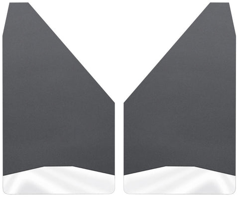 Husky Liners Universal Mud Flaps 14in Wide - Stainless Steel Weight - 17151