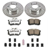 Power Stop 99-06 Audi TT Rear Z26 Street Warrior Brake Kit - K848-26