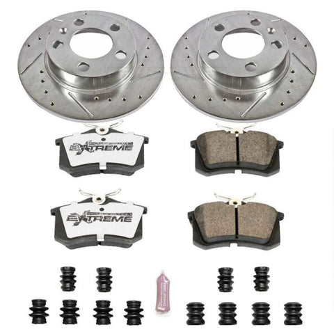 Power Stop 99-06 Audi TT Rear Z26 Street Warrior Brake Kit - K848-26