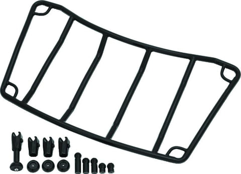 Kuryakyn Trunk Luggage Rack Adjustable Gloss Black - 7149