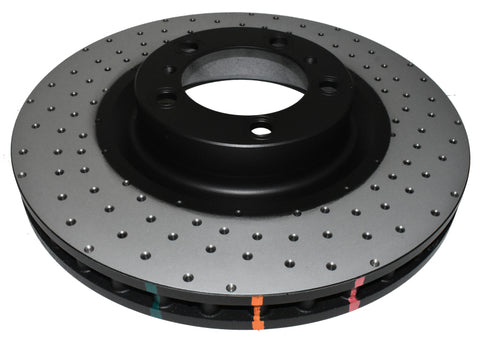 DBA 10-13 Porsche Panamera (Iron Rotor Excl GTS/Turbo/Turbo S) Front 4000 Series Cross Drilled Rotor - 42592XD