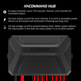 XK Glow XKcommand Bluetooth Switch Panel for Lights 12V Accessory Offroad - XK-CMD-KIT