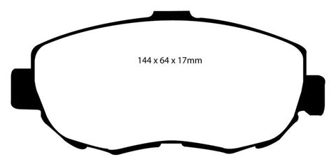 EBC 93-97 Lexus GS300 3.0 Redstuff Front Brake Pads - DP31223C