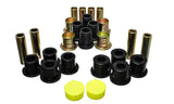 Energy Suspension 87-04 Dodge Dakota / 98-03 Durango 4WD Black Front End Control Arm Bushing Set - 5.3139G
